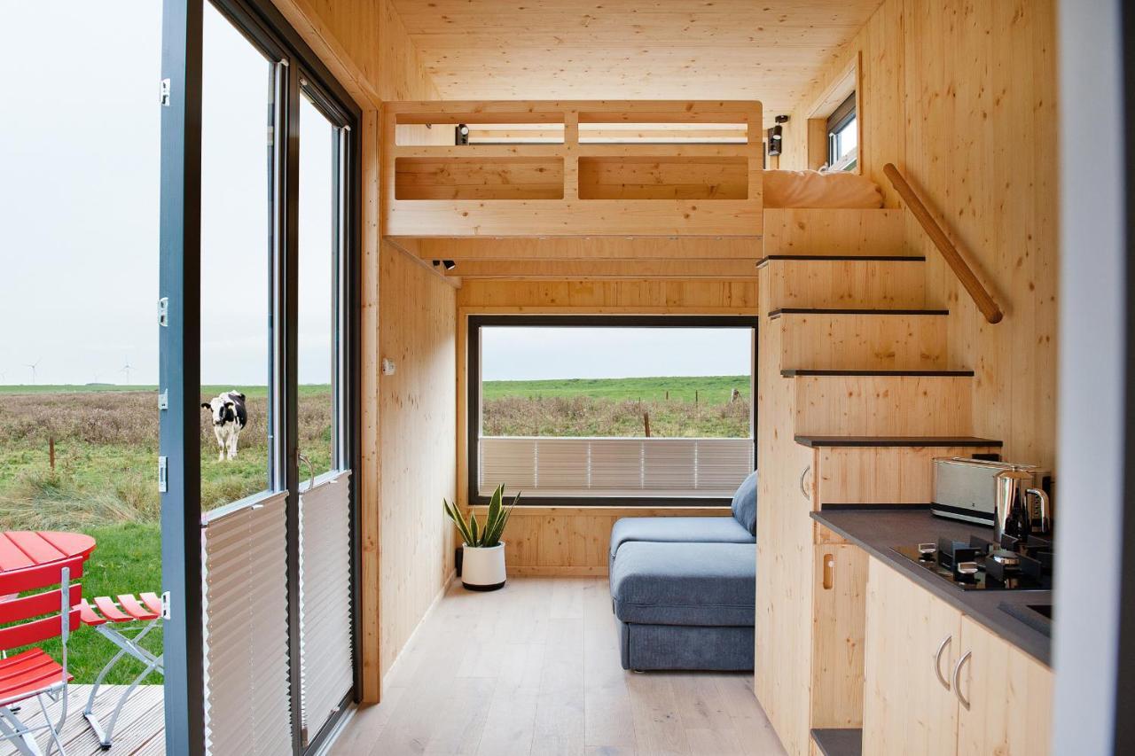 Tiny House Nature 13 Zur Kuhweide - Green Tiny Village Harlesiel Каролинензил Екстериор снимка