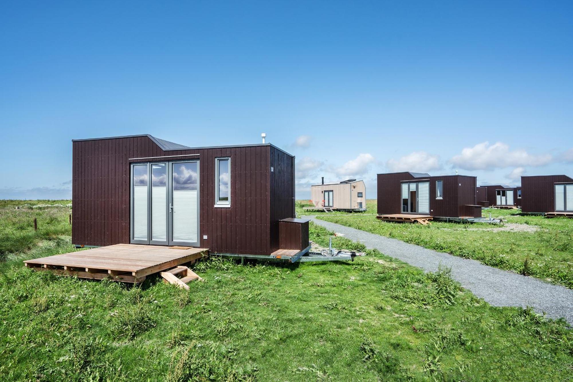 Tiny House Nature 13 Zur Kuhweide - Green Tiny Village Harlesiel Каролинензил Екстериор снимка