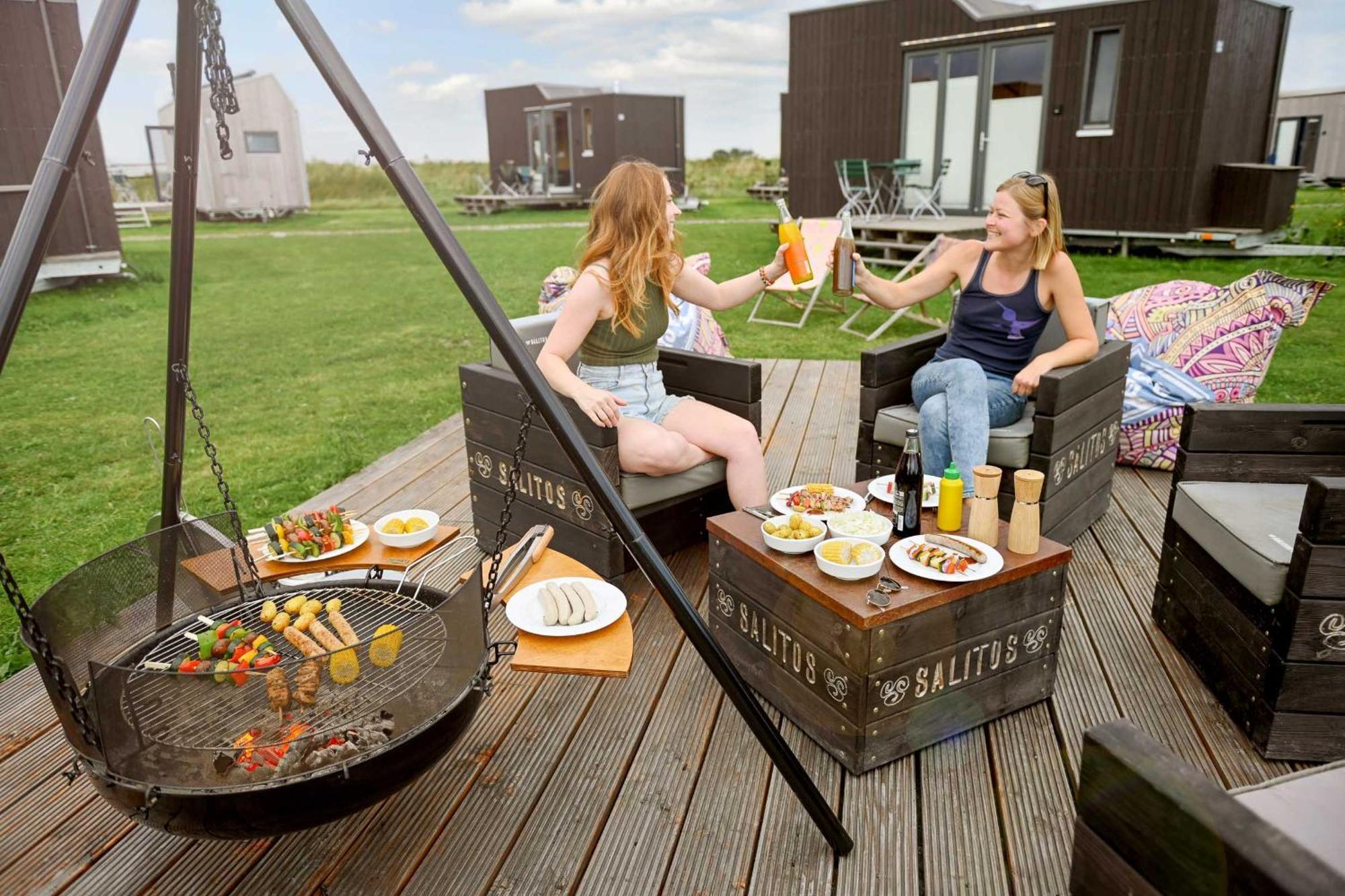 Tiny House Nature 13 Zur Kuhweide - Green Tiny Village Harlesiel Каролинензил Екстериор снимка